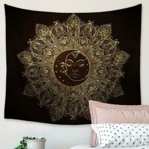 Sun in Moon Tapestry